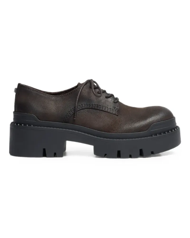ash Net Derby-Schuhe mit dicker Sohle - Braun Braun