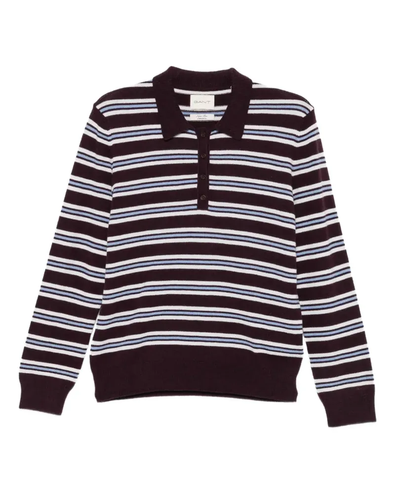 Gant striped wool sweater - Rot Rot