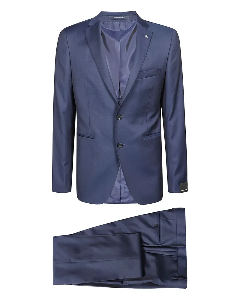 Tagliatore wool suit - Blau Blau