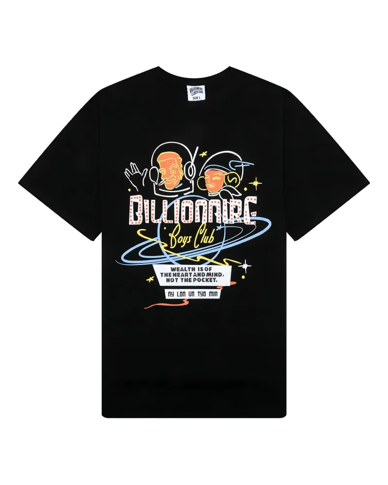 Billionaire Boys Club T-Shirt mit grafischem Print - Schwarz Schwarz