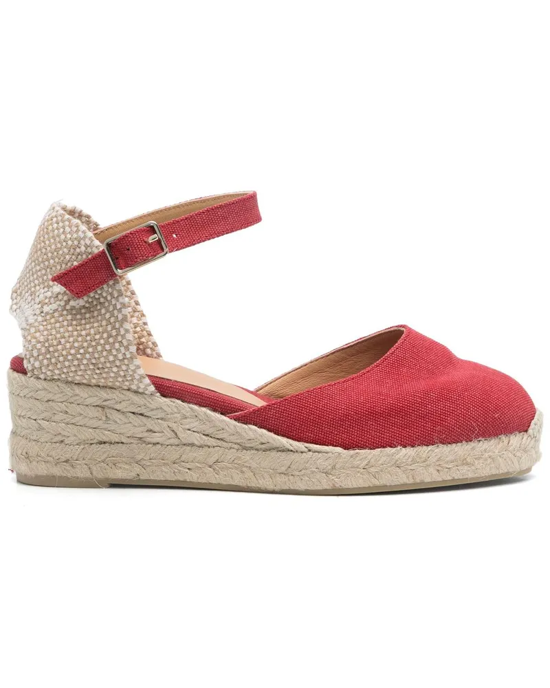 Castañer Carol Espadrilles 50mm - Rot Rot