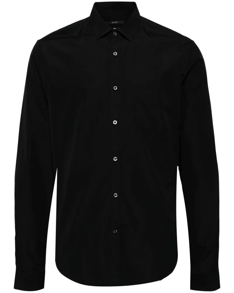 Gucci Langärmeliges Hemd - Schwarz Schwarz