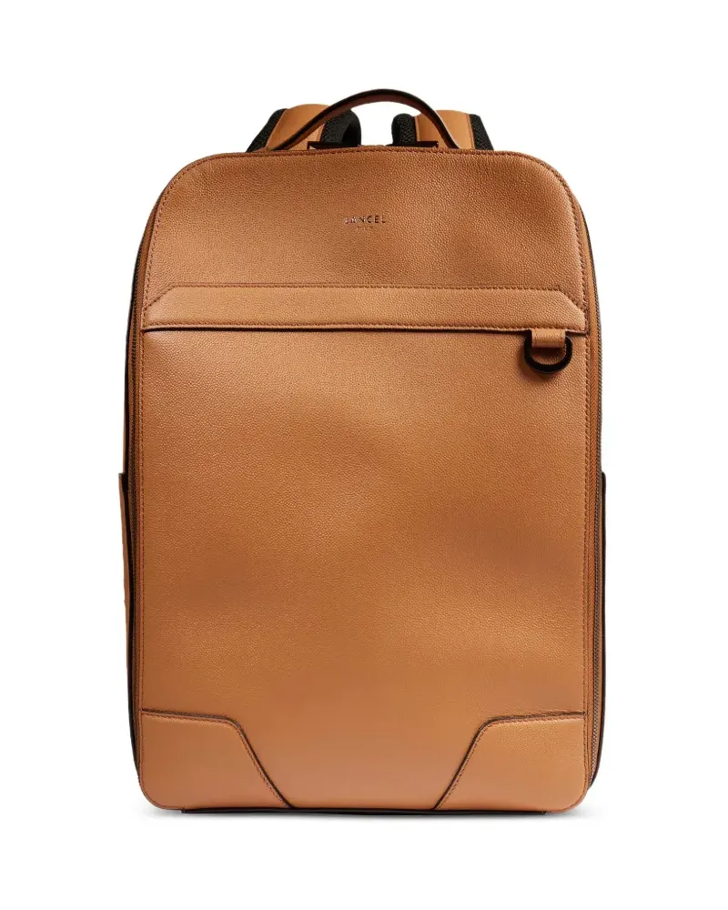 Lancel Leder-Rucksack mit Henkel - Braun Braun