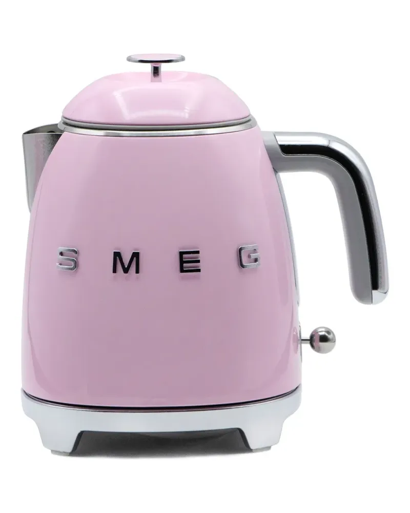 Smeg Mini Wasserkocher mit Logo (20cm x 20cm) - Rosa Rosa
