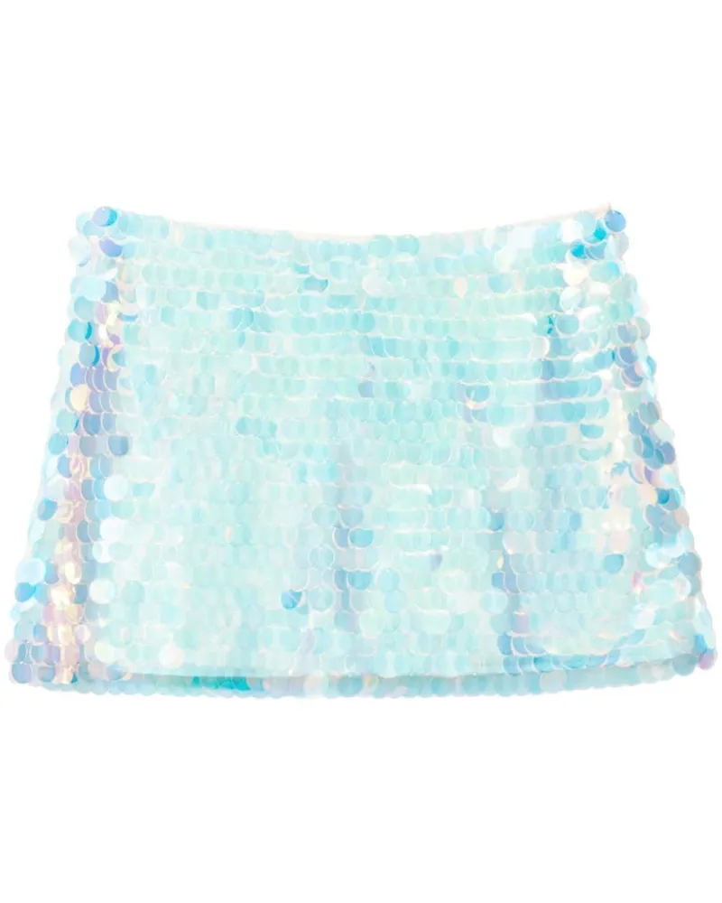 Nina Ricci Hemd mit Pailletten - Blau Blau