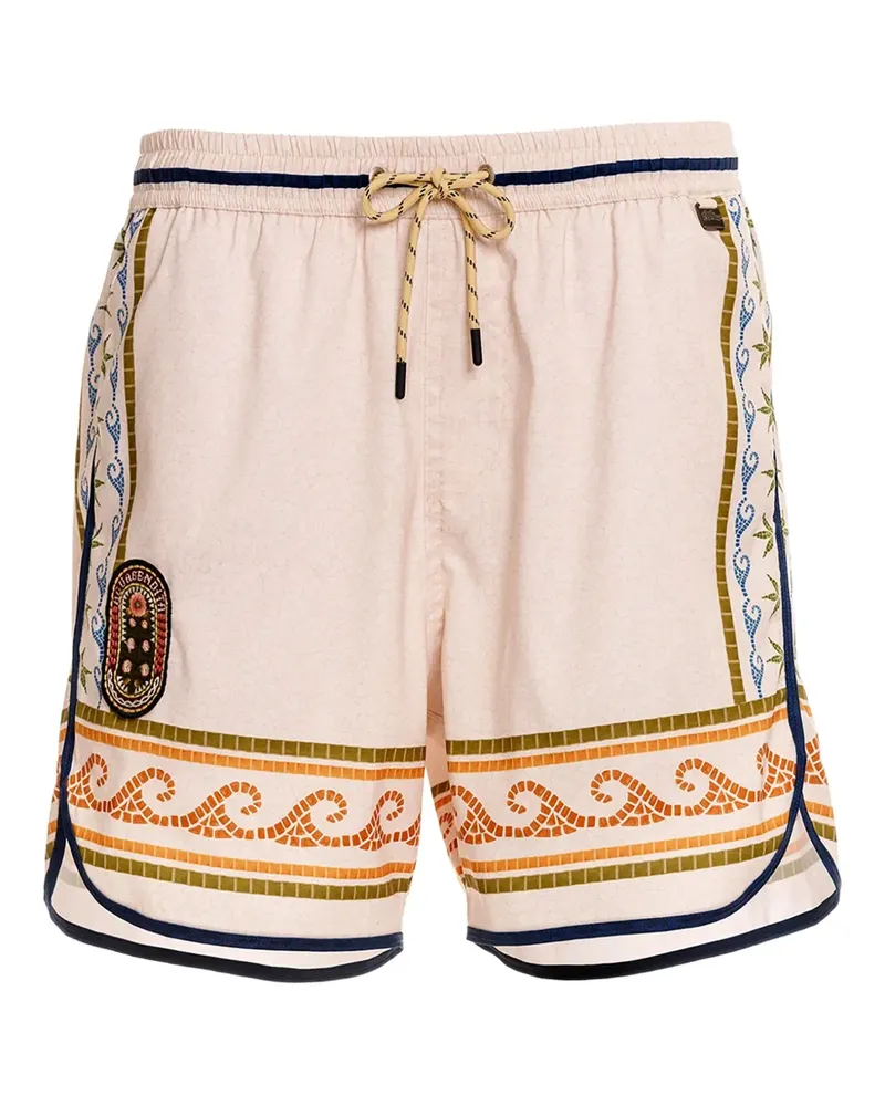 AGUA BENDITA Liam Fiore Badeshorts - Weiß Weiß