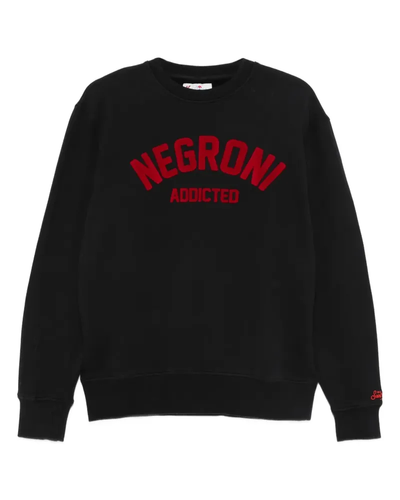 MC2 Saint Barth graphic-print sweatshirt - Schwarz Schwarz