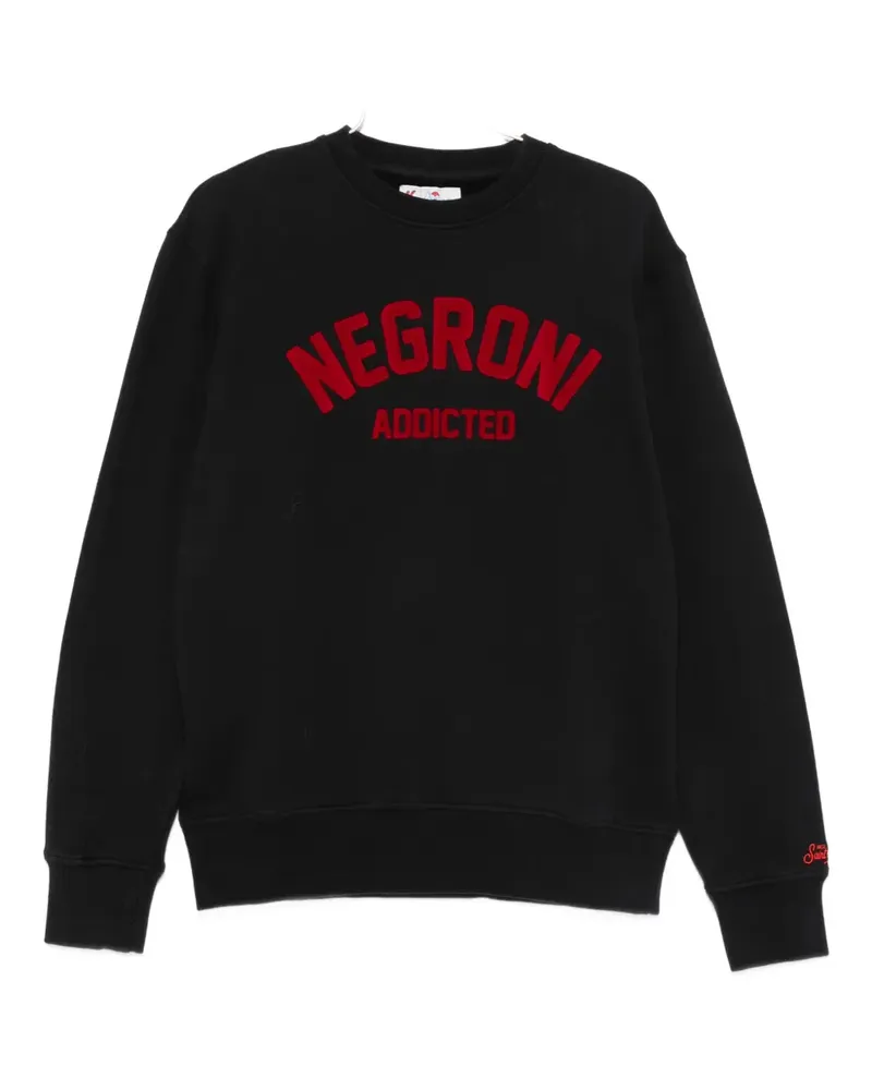 MC2 Saint Barth graphic-print sweatshirt - Schwarz Schwarz