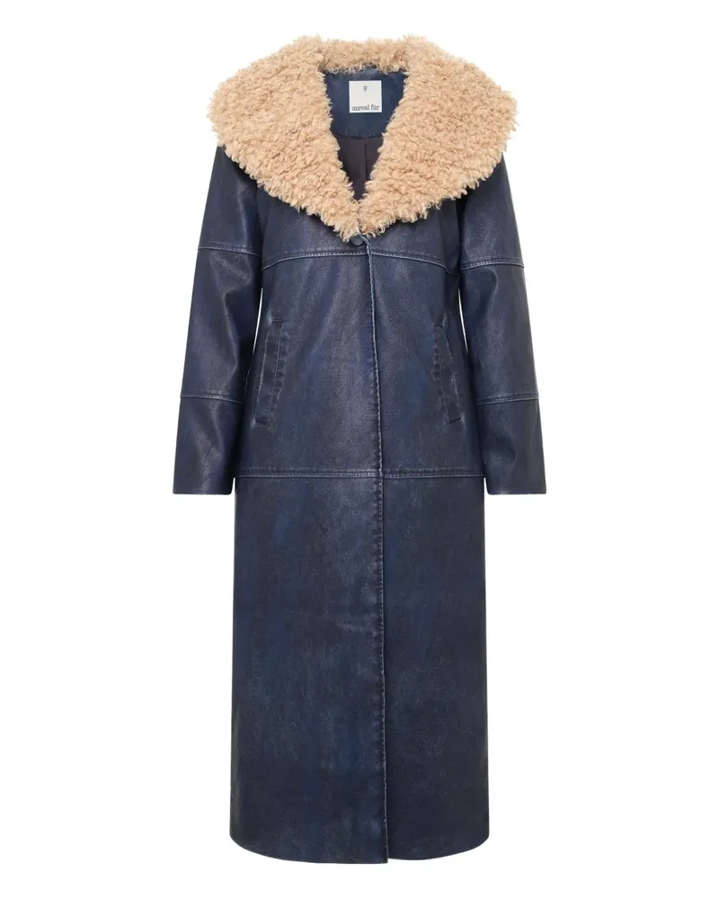 UNREAL FUR Imagination Mantel - Blau Blau