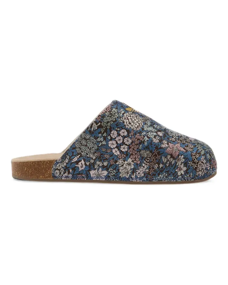 adidas x Liberty London Adimule Mules mit Blumenprint - Blau Blau