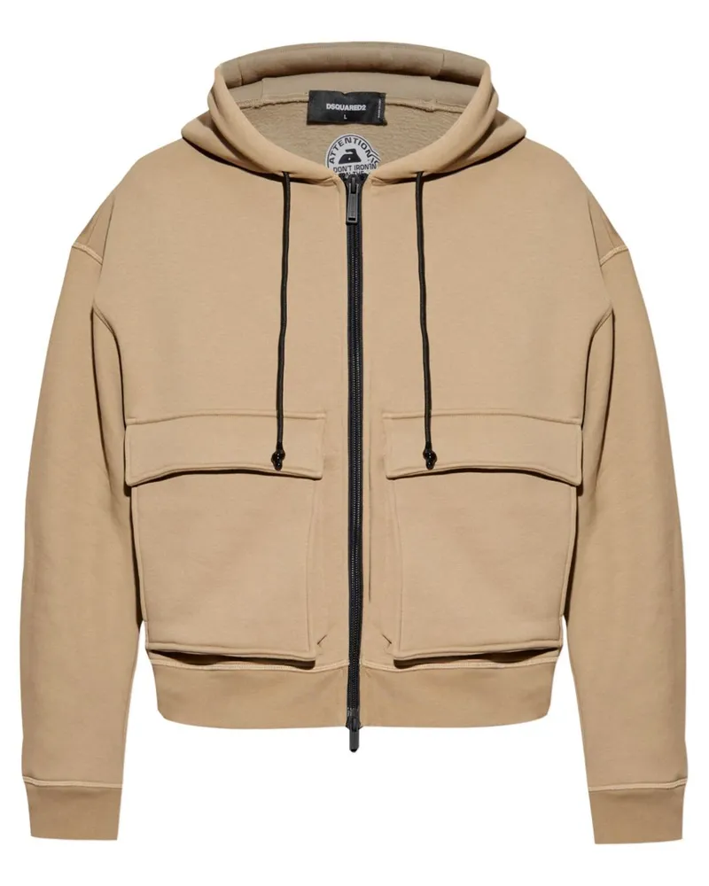 Dsquared2 Jacke mit Kapuze - Nude Nude