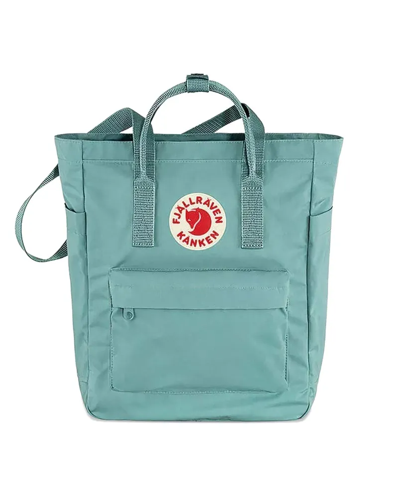Fjäll Räven Kånken logo-patch tote bag - Blau Blau