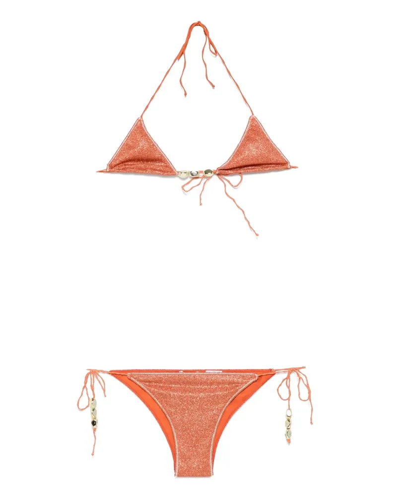 Oséree Glazed Lumière Bikini - Orange Orange