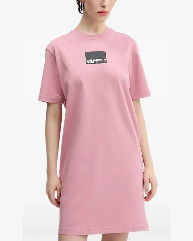 Karl Lagerfeld T-shirt mini dress - Rosa Rosa