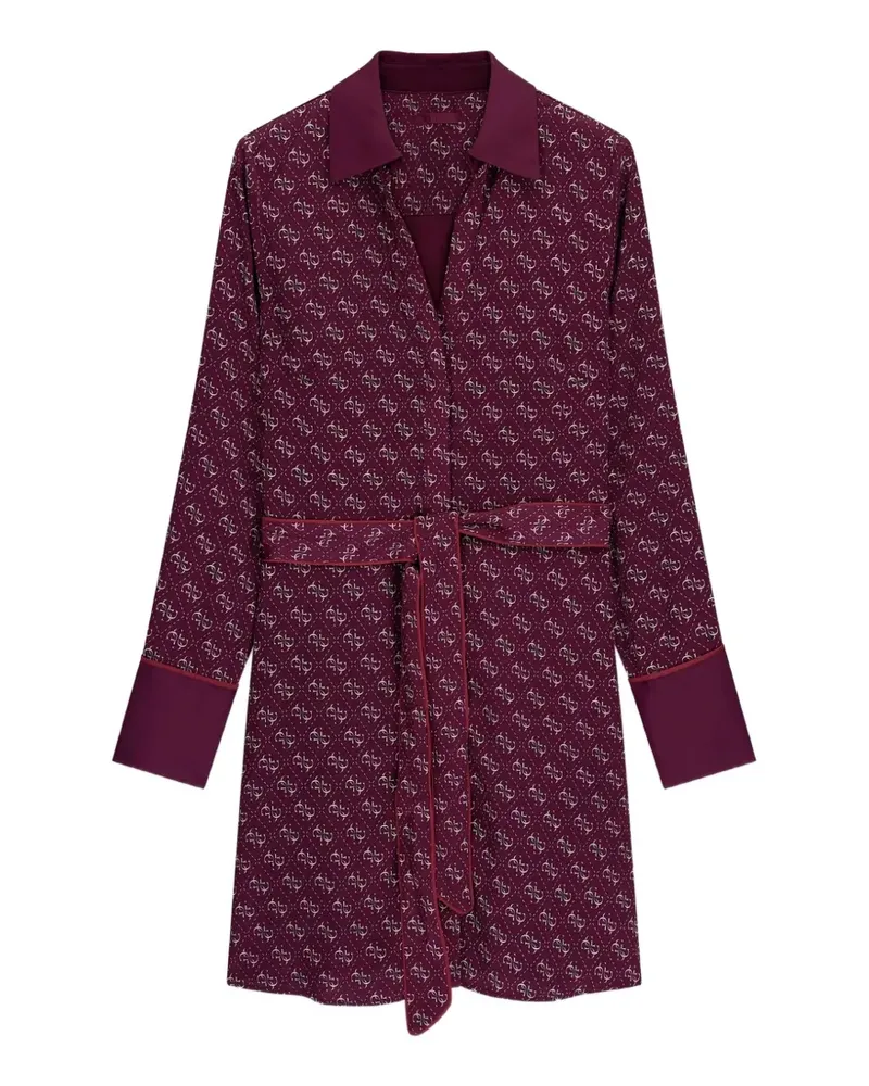 Guess Blerta Kleid mit Logo-Print - Violett Violett