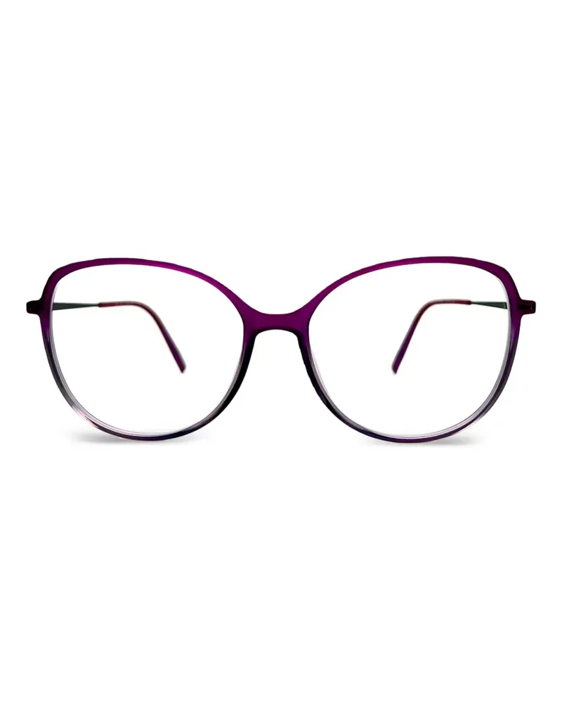 Silhouette Klassische Cat-Eye-Brille - Violett Violett