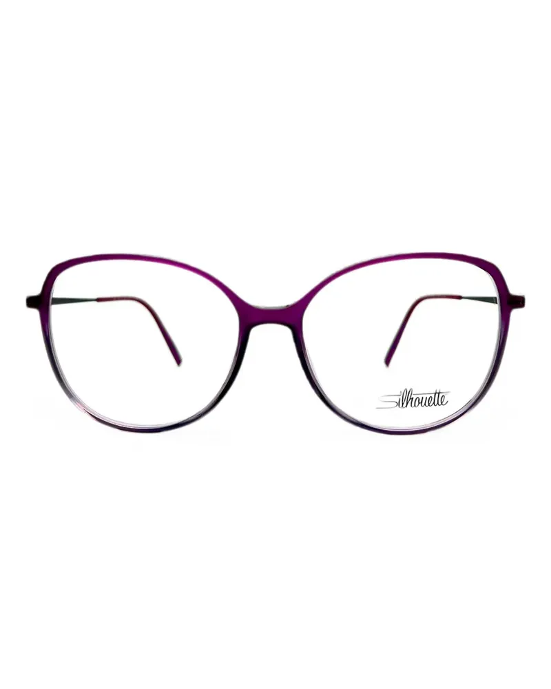 Silhouette cat-eye glasses - Violett Violett