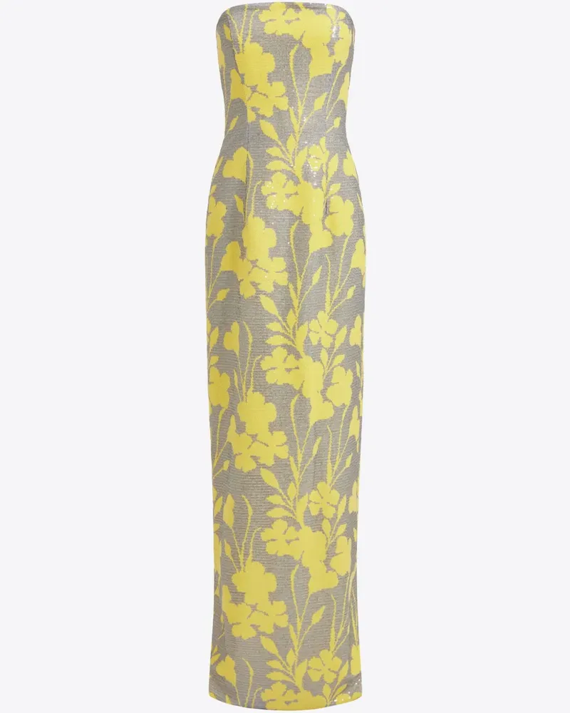 16ARLINGTON Frasia Abendkleid - Grau Grau
