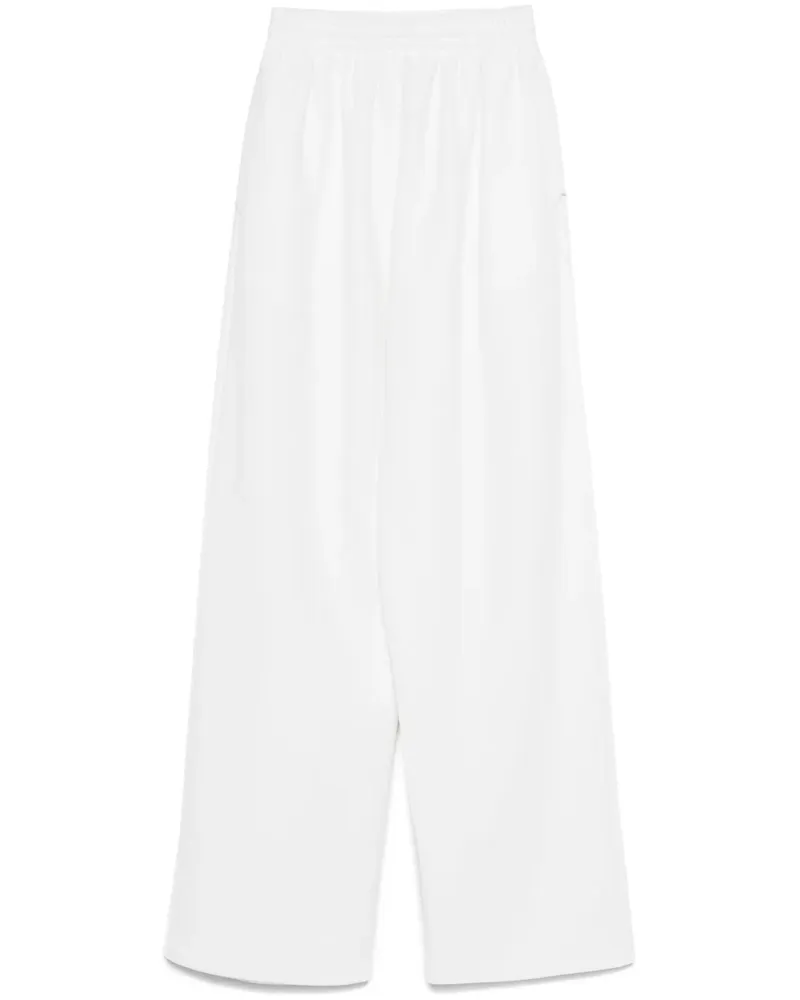 WARDROBE.NYC Semi Matte Jogginghose - Weiß Weiß