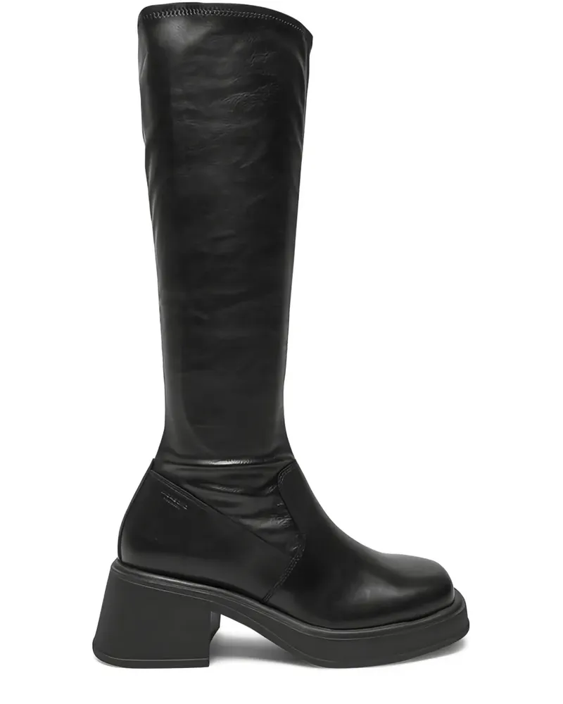 Vagabond Kniehohe Stiefel - Schwarz Schwarz