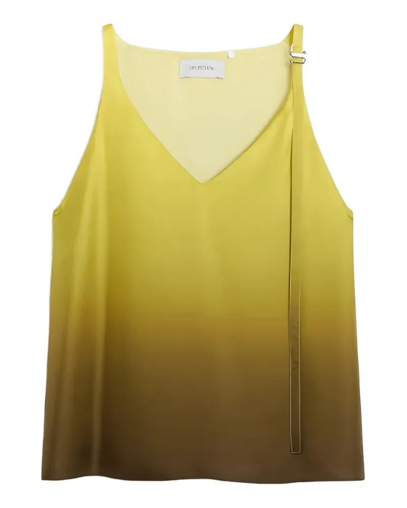 SPORTMAX Oberteil mit V-Ausschnitt - Gelb Gelb