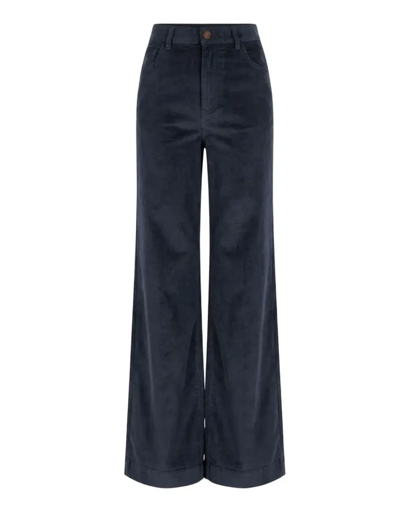 CRUNA Taylor corduroy trousers - Blau Blau
