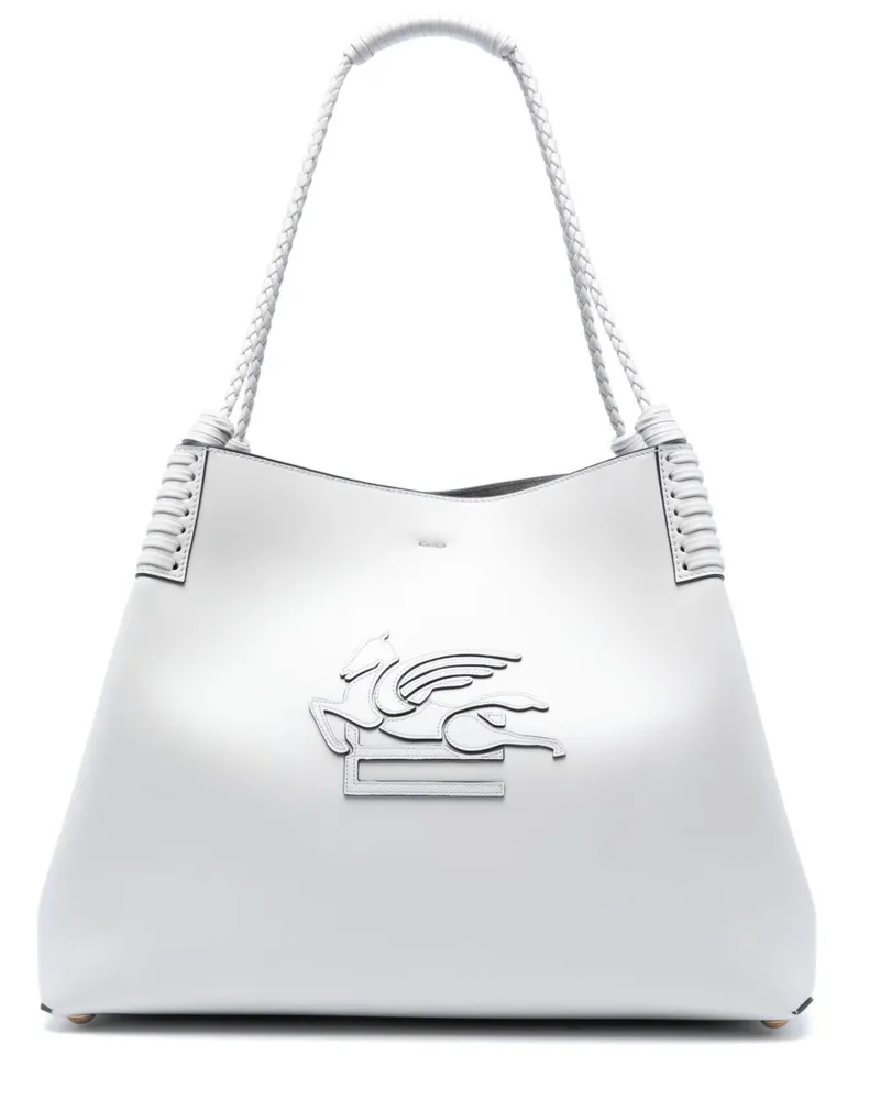 Etro Mittelgroße Libra Tote Bag - Weiß Weiß