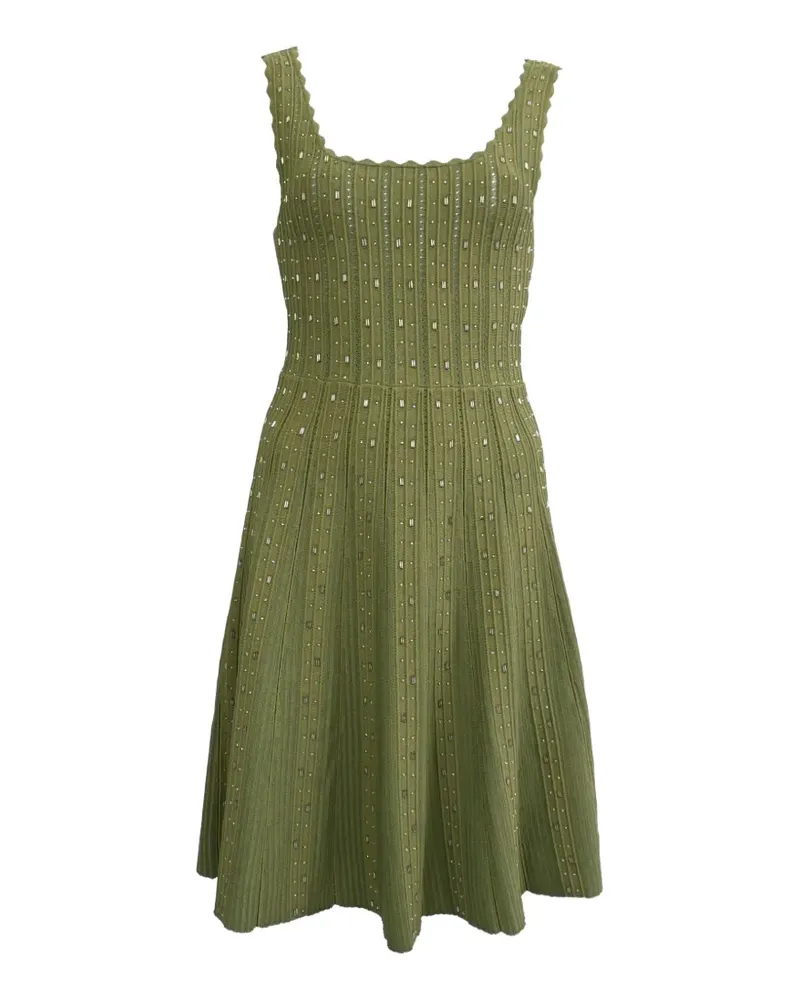 Sandro Avah scalloped dress - Grün Grün