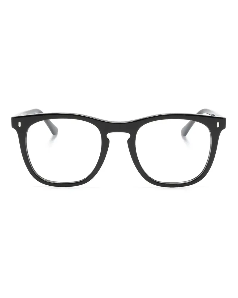 Ray Ban Brille mit eckigem Gestell - Schwarz Schwarz