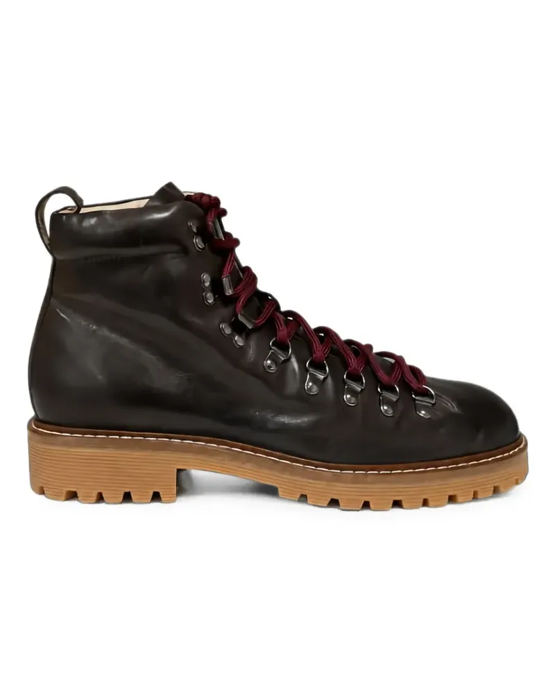 Eleventy Stiefel mit runder Kappe - Braun Braun