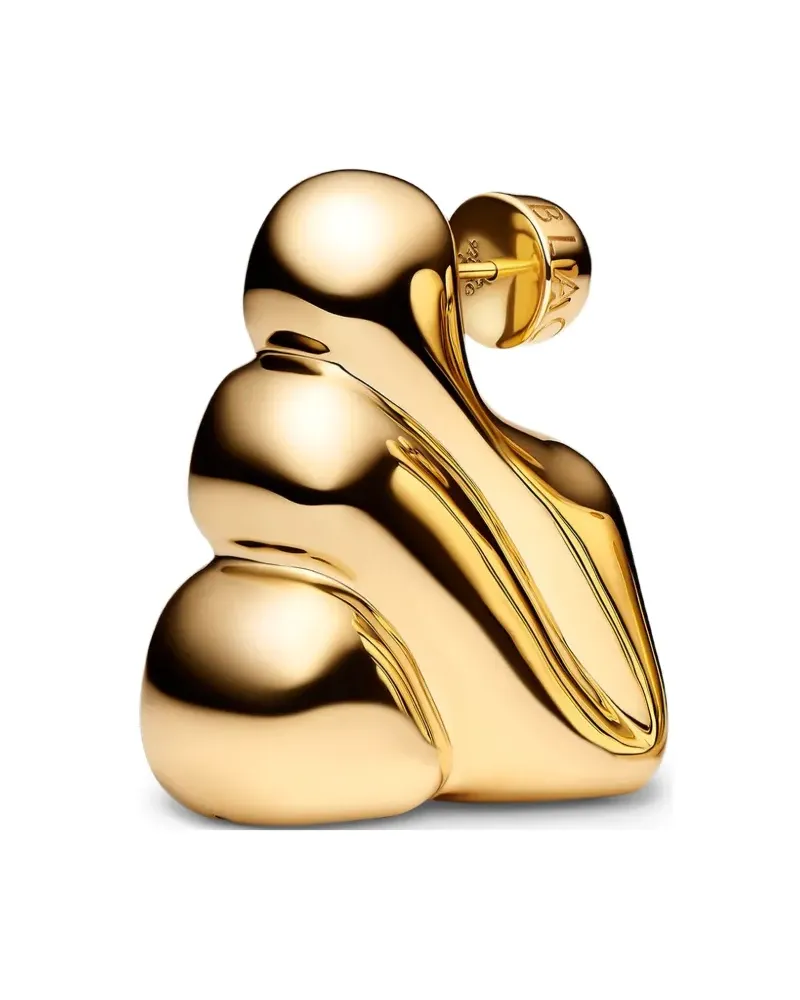 Maria Black Großer Bogota Ohrring - Gold Gold