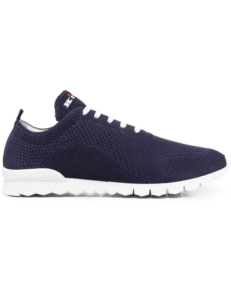 Kiton Sneakers mit gestricktem Obermaterial - Blau Blau