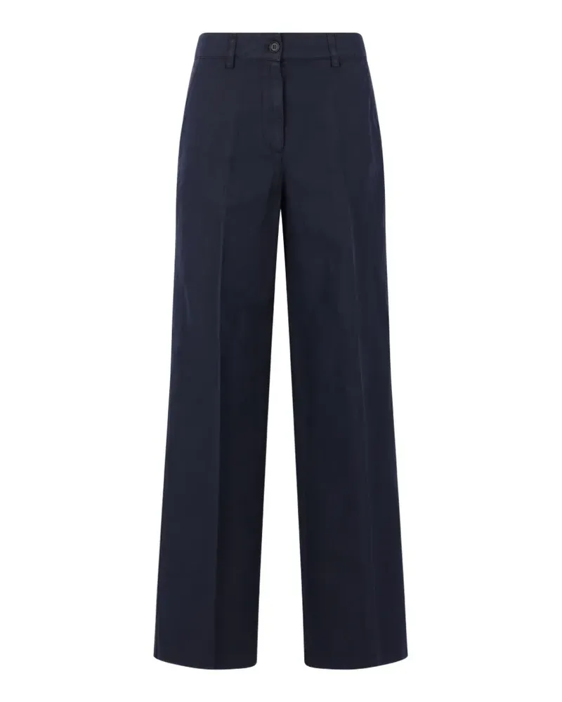 ASPESI pressed-crease trousers - Blau Blau