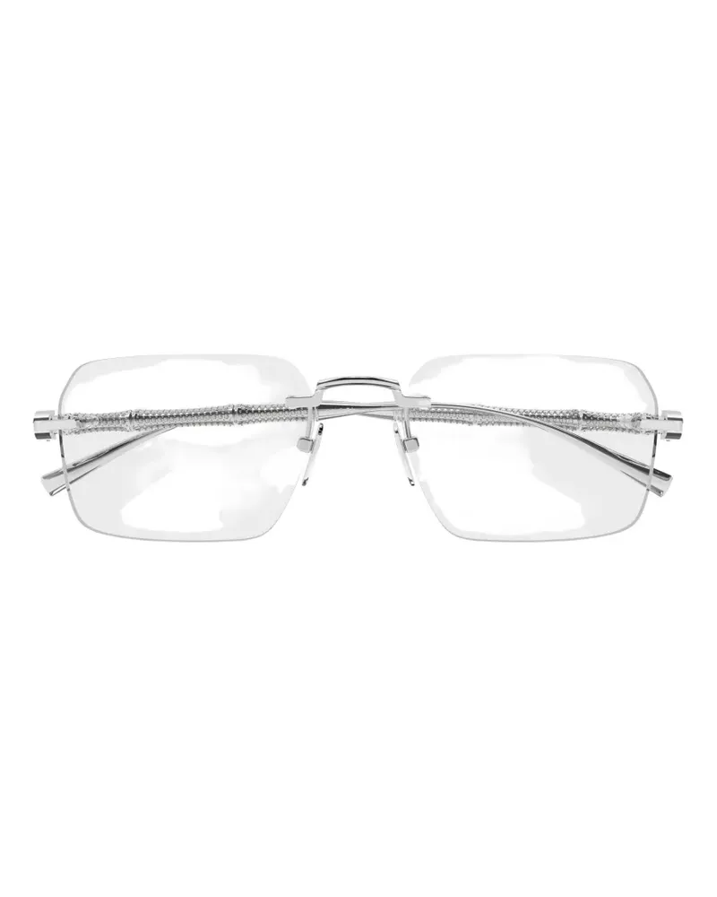 Gucci rimless Bamboo glasses - Silber Silber