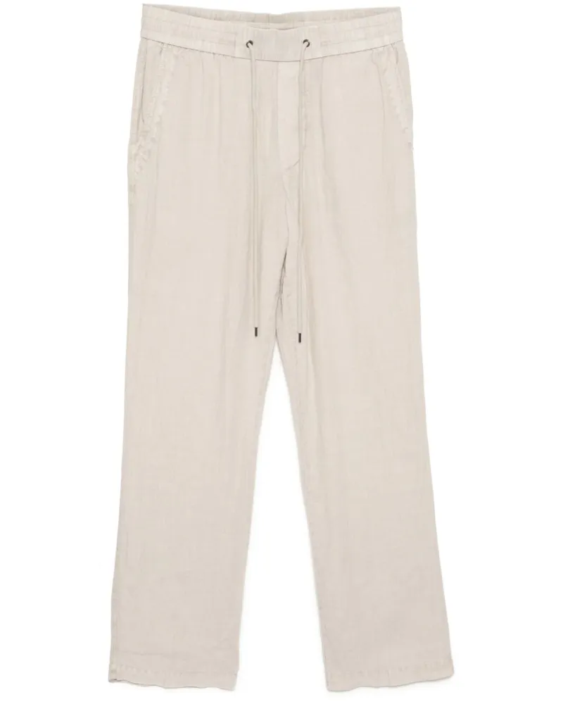 James Perse Leinenhose mit geradem Bein - Nude Nude