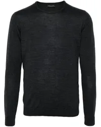 Roberto Collina Klassischer Pullover Grau