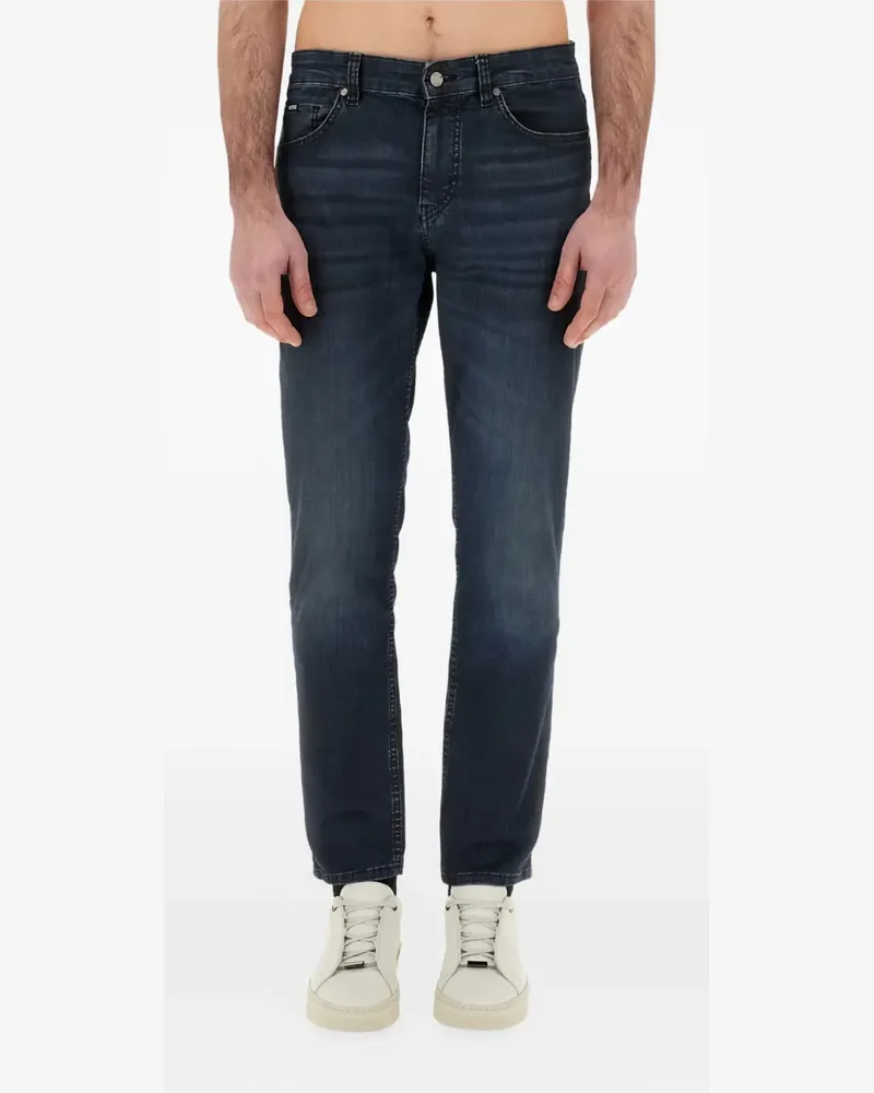 HUGO BOSS Five-Pocket-Jeans - Blau Blau
