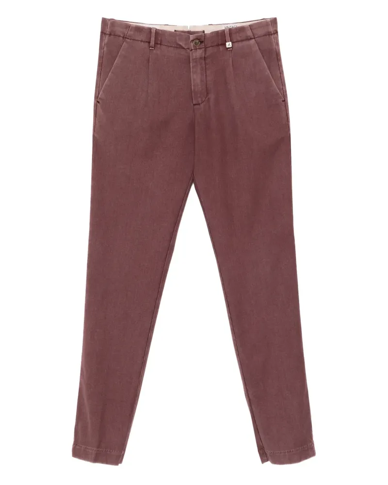 MYTHS front-pleat trousers - Rot Rot