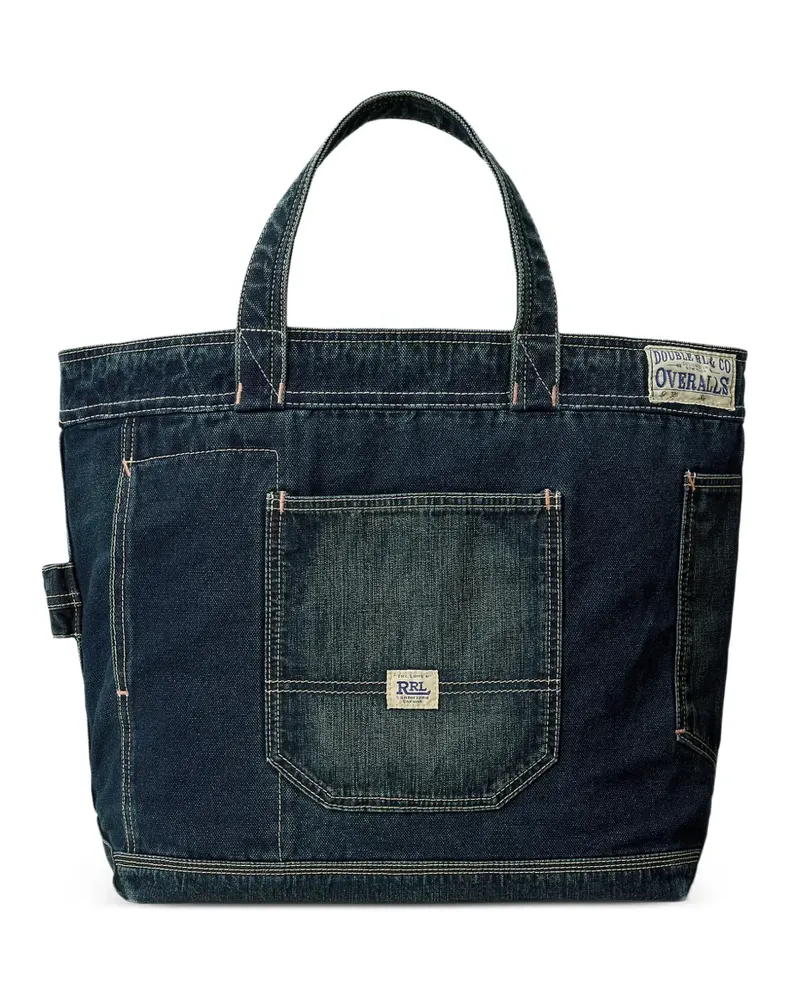 Ralph Lauren Tote Bag aus Denim - Blau Blau