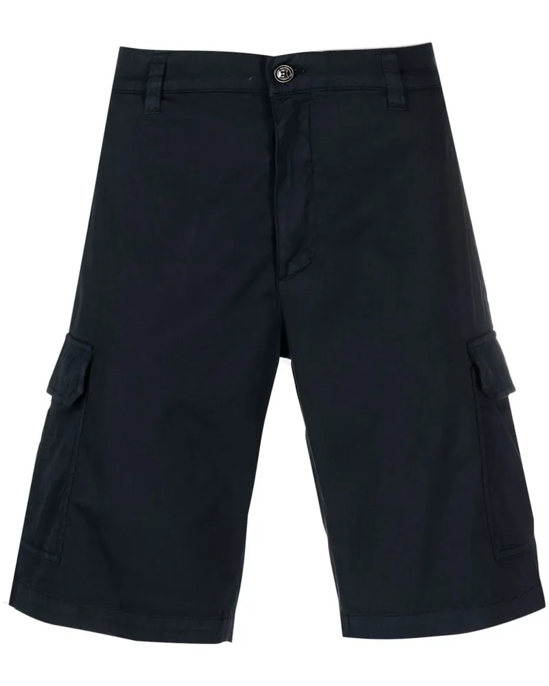 MOORER Aron-SEC Cargo-Shorts - Blau Blau
