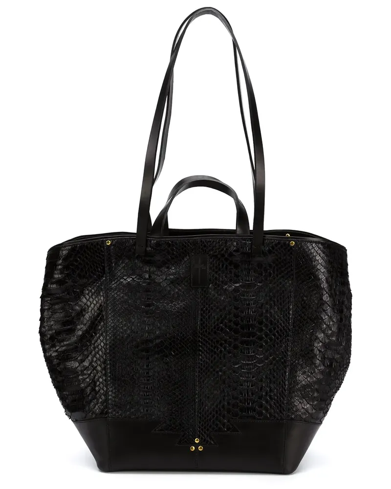Jérôme Dreyfuss Paco' Schultertasche - Schwarz Schwarz