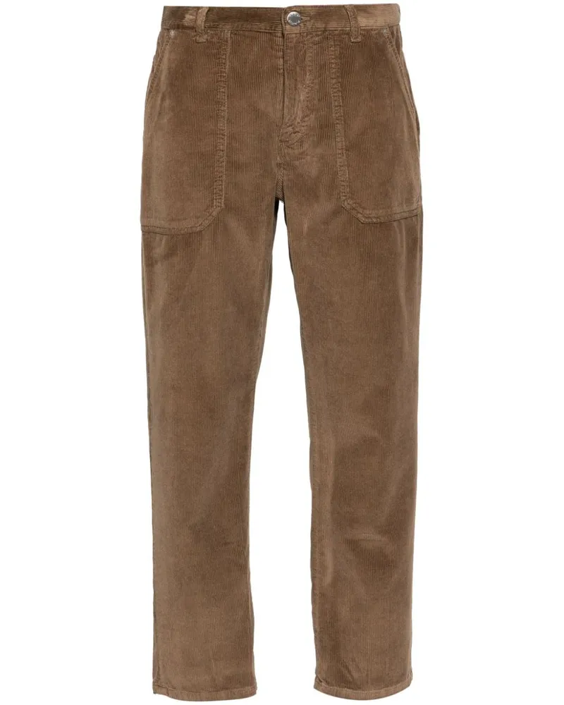 Pinko Cloe Hose aus Cord - Braun Braun