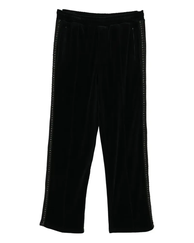 Andersson Bell Hose mit Kettendetail - Schwarz Schwarz