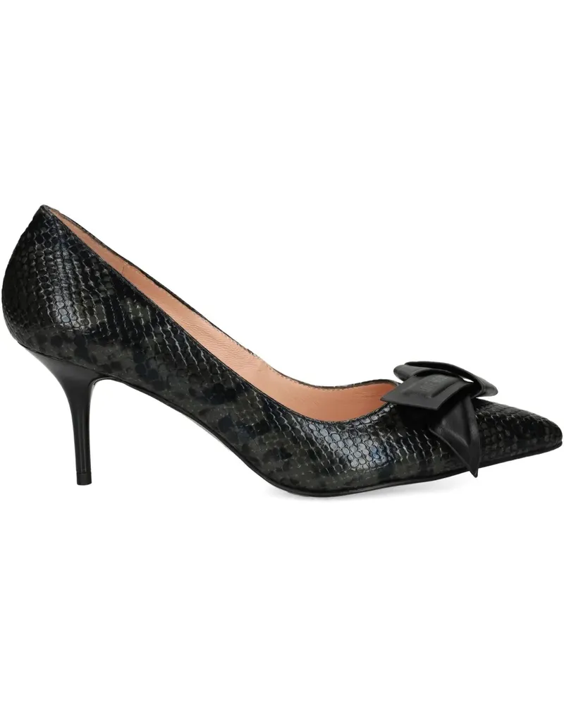 Moschino Pumps mit Schlangenschleife - Schwarz Schwarz