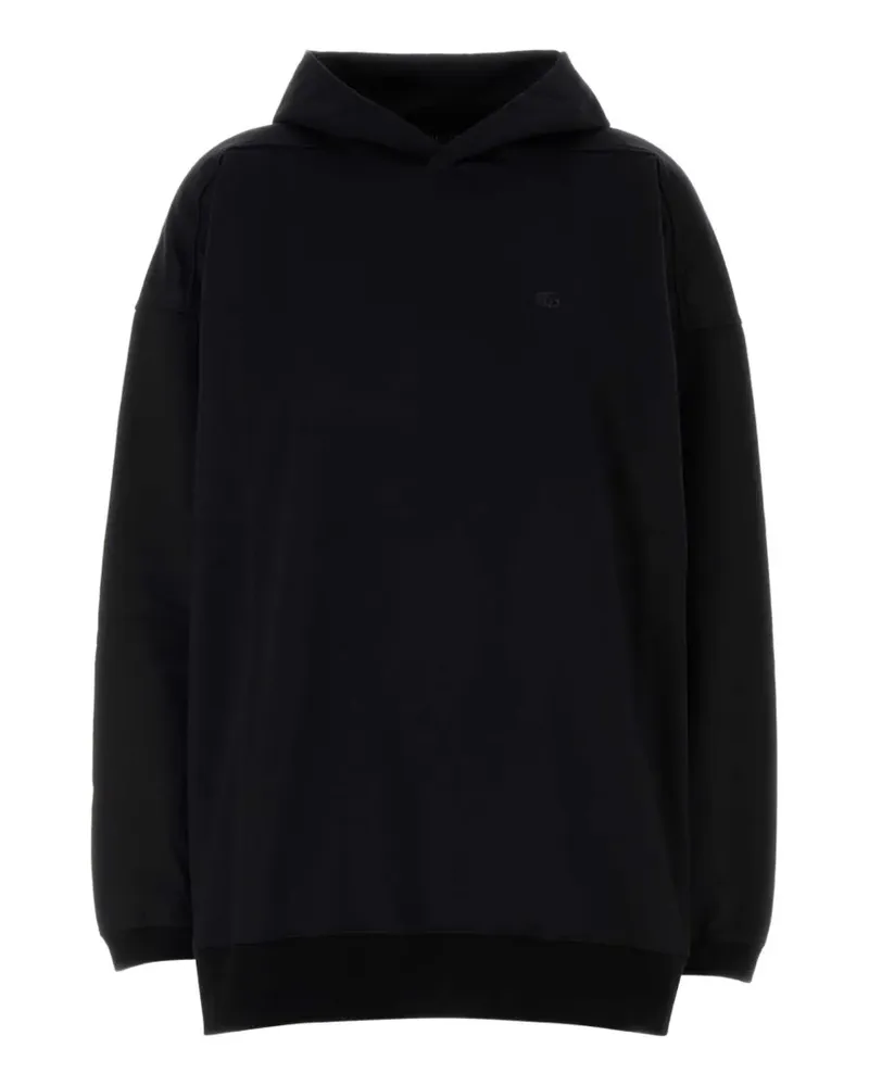 Gucci silk jersey sweatshirt with embroidery - Schwarz Schwarz