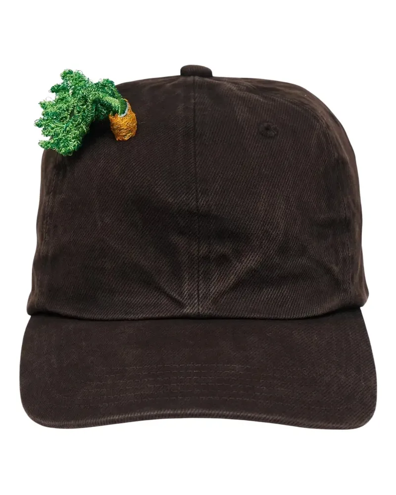 Doublet mud-dyed carrot cap - Braun Braun