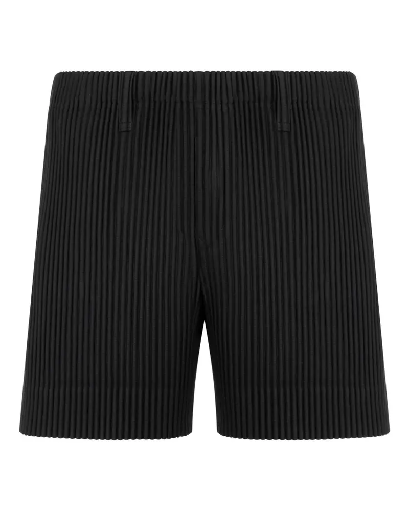 Issey Miyake Shorts mit Bundfalten - Schwarz Schwarz