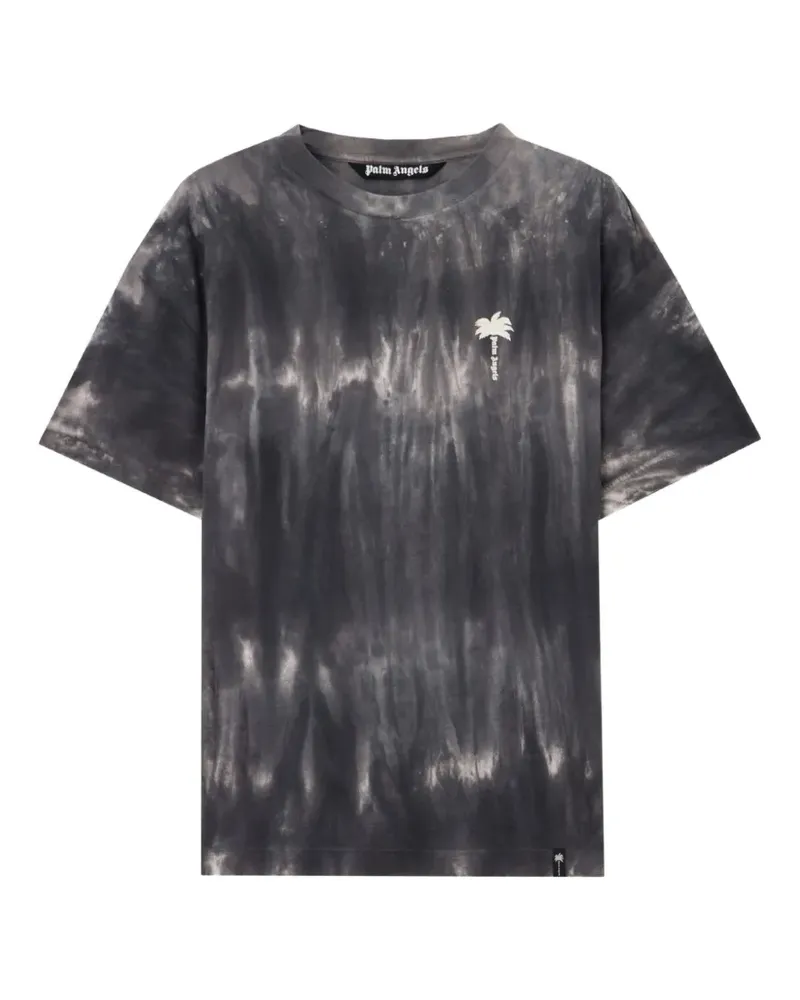 Palm Angels x Hï Ibiza T-Shirt mit Batikmuster - Grau Grau