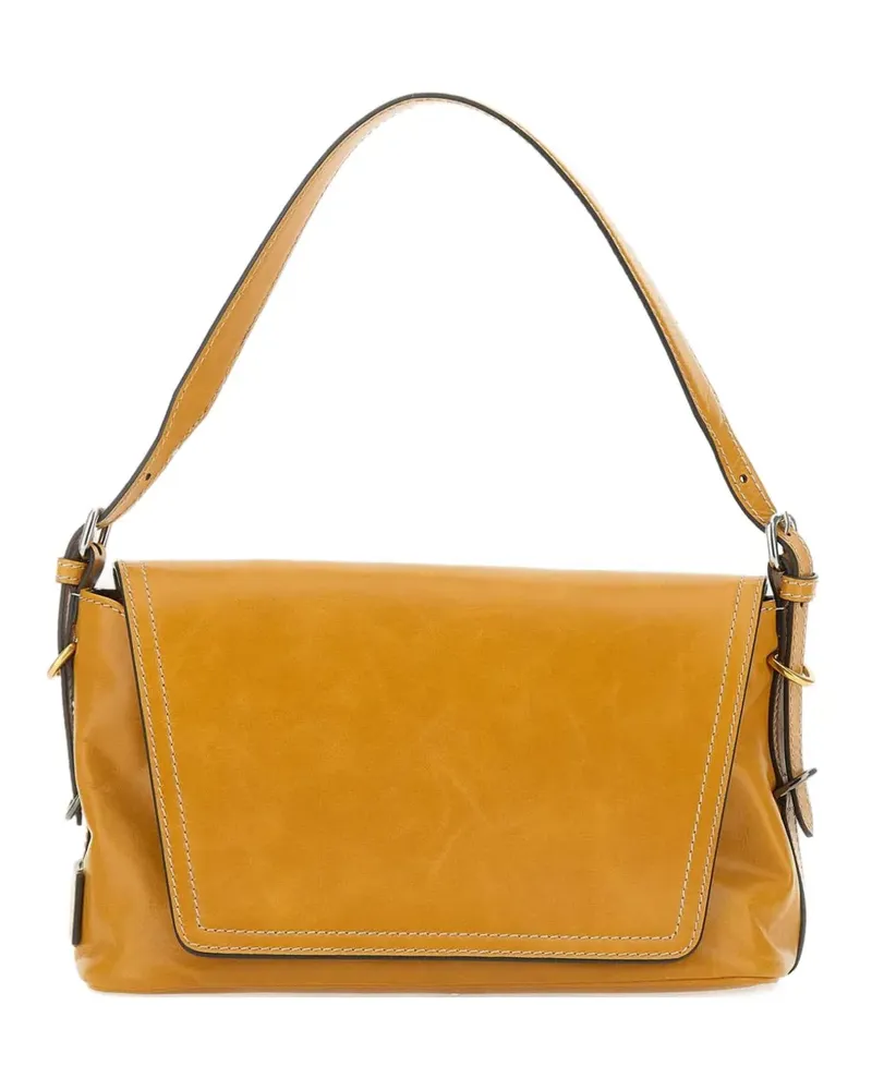 Gianni Chiarini Schultertasche mit Klappendetail - Gelb Gelb