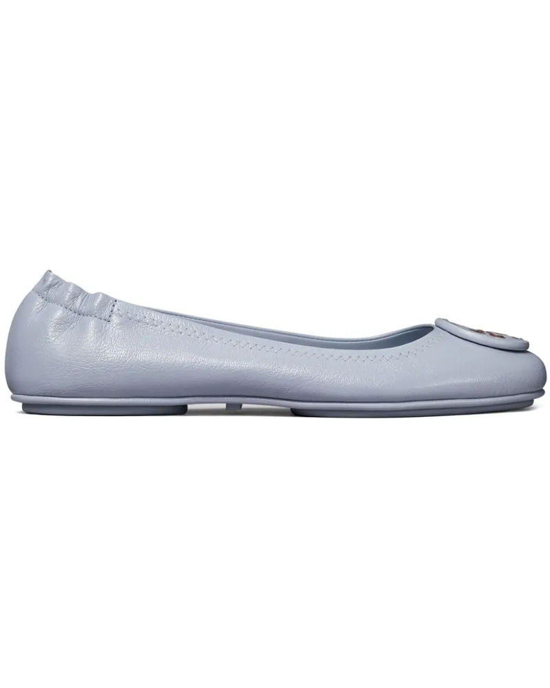 Tory Burch Minnie Travel Ballerinas - Blau Blau